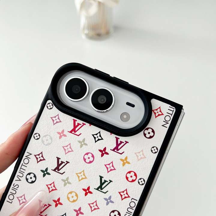 Classic LV Leather Case for iPhone Duo