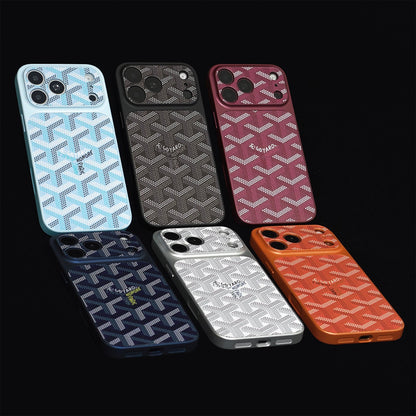 Luxury GYD Vintage Leather Case For iPhone 13-18 Pro & Pro Max