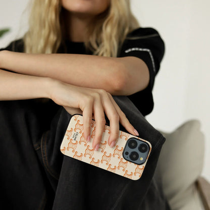 STRONG CELINE IPHONE CASE CLASSIC BEIGE