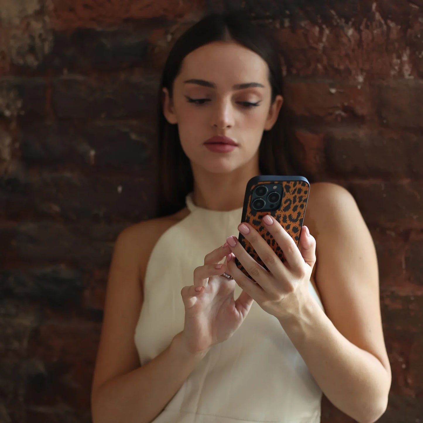 LUXURY CELINE IPHONE CASE CLASSIC PANTHERA