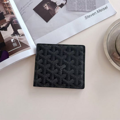 Goyard Victoire Wallet: Classic Goyardine Canvas Bi-Fold