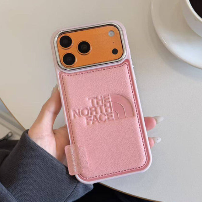 Luxury Leather Phone Case for iPhone | Embroidered Fashion Style Cover