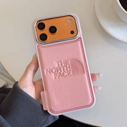 Luxury Leather Phone Case for iPhone | Embroidered Fashion Style Cover