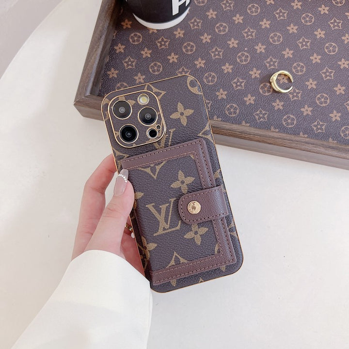 Classic Color Card Bag Apple iPhone Case