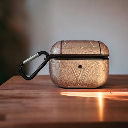 LARGE MONOGRAM AIRPOD PRO CASE for iPhone