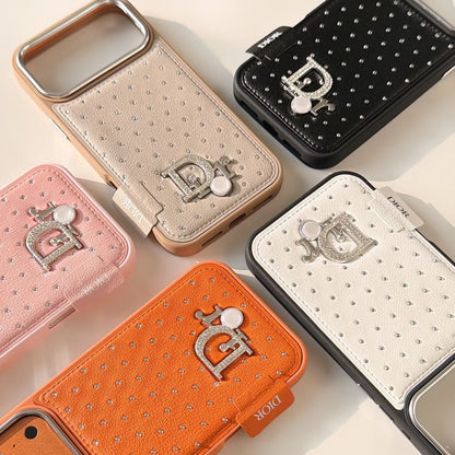 Classic Style Crystal Studded Luxury iPhone Case