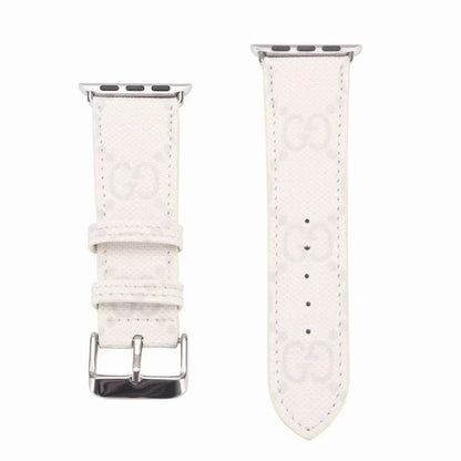 Gucci Luxury Leather Apple Watch Band