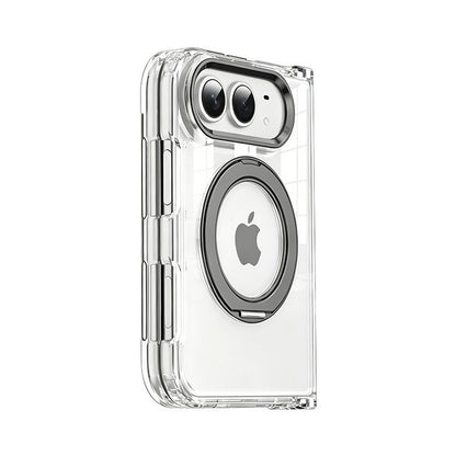iPhone Duo Transparent MagSafe Stand Case