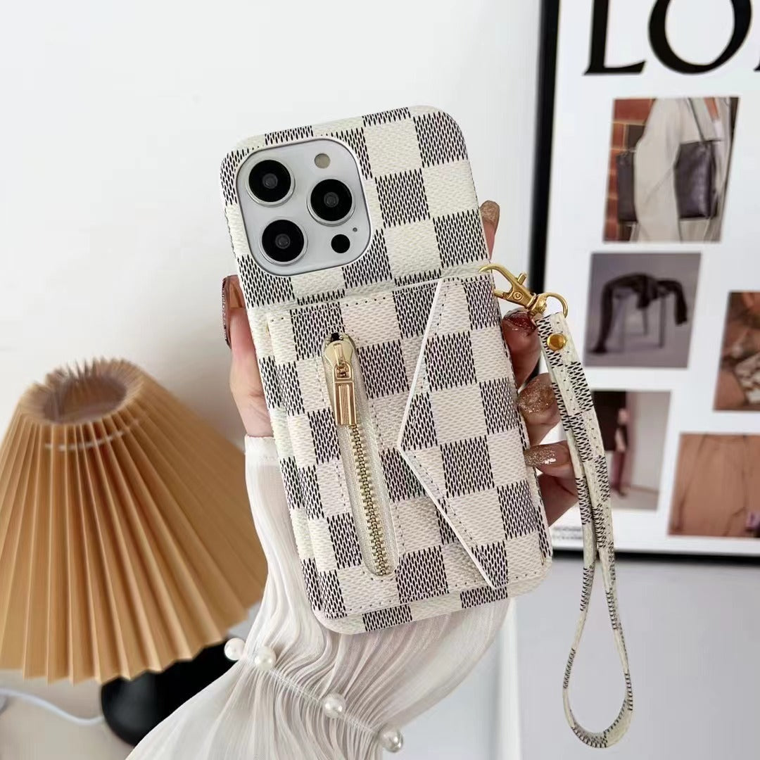 NEW IPHONE LEATHER WALLET PHONE CASE theroxymob