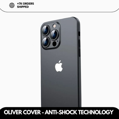 AG Premium Case with Shine Logo -Camera Protection For iPhone 12-18 Series