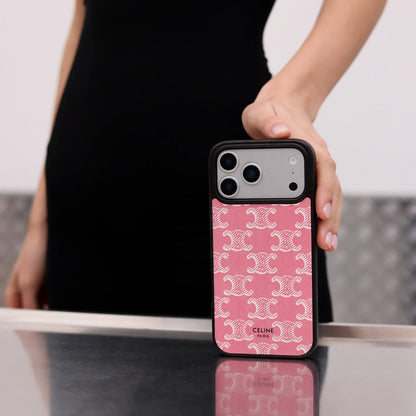 LUXURY CELINE IPHONE CASE CLASSIC PINK