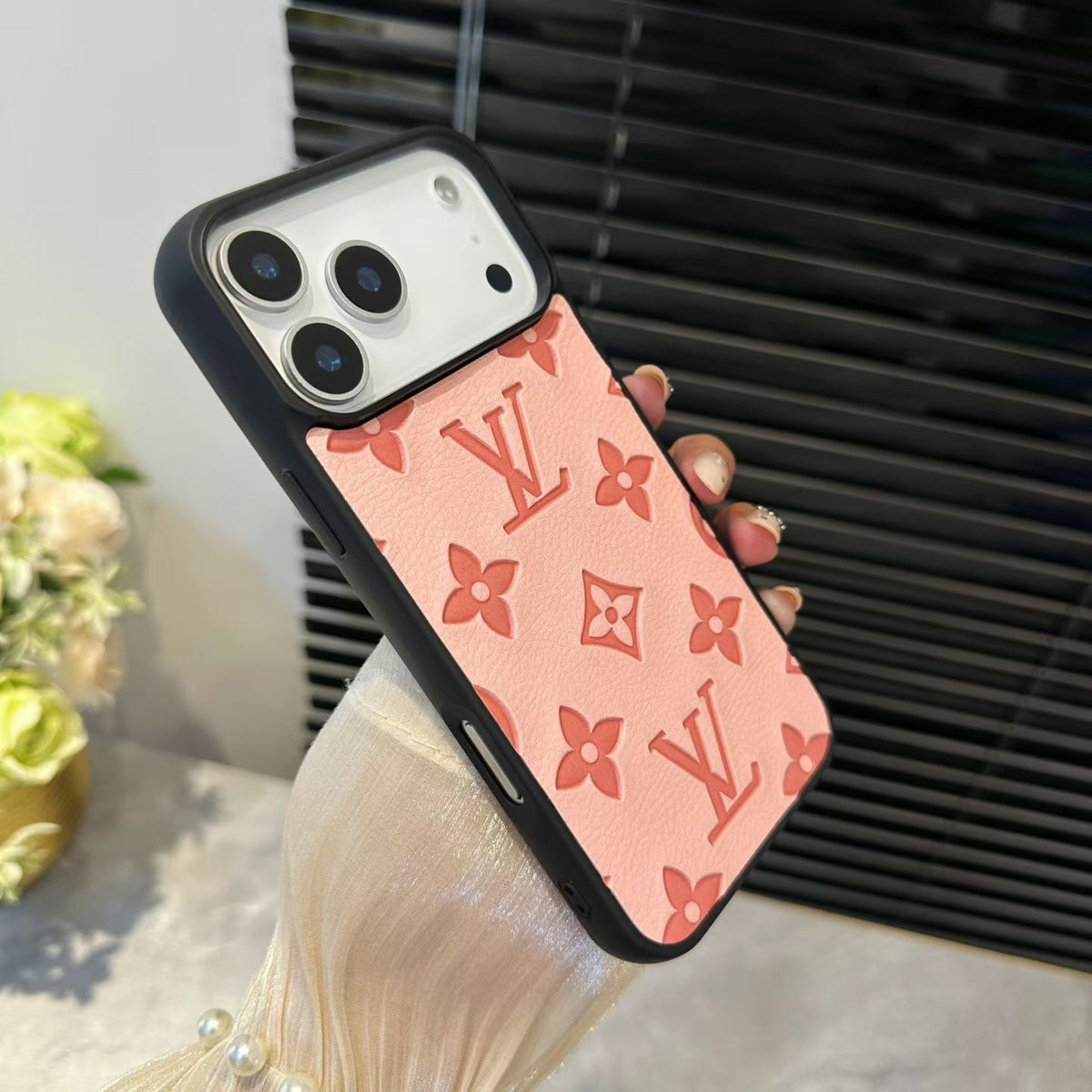 Louis V Luxury Phone Case For iPhone 12-18 Pro & Pro Max