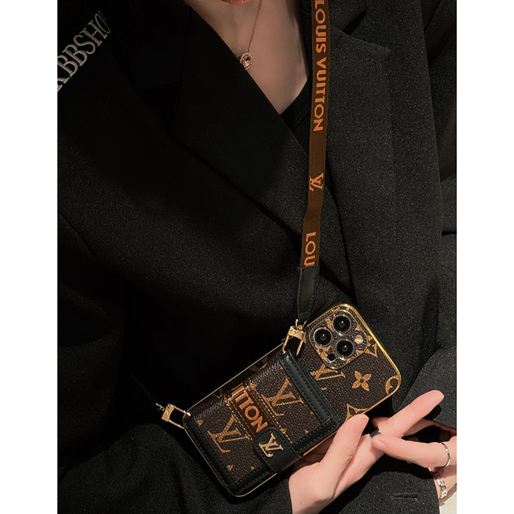 CASE WITH CHAIN FOR IPHONE 16 15 14