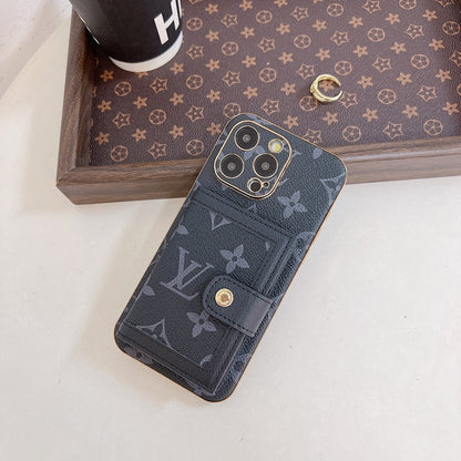 Classic Color Card Bag Apple iPhone Case