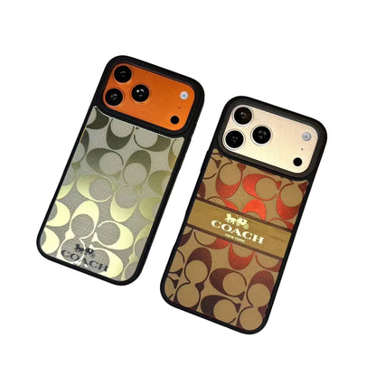 Classic Signature Monogram Fabric iPhone Case – Luxury Design Phone Cover