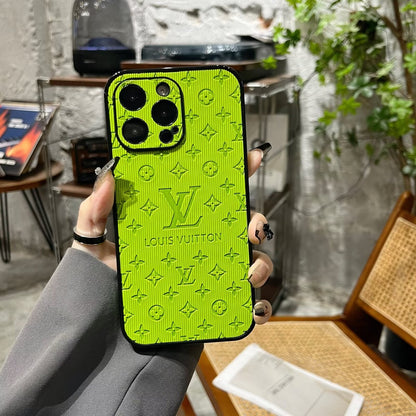 3D Embossed Leather Case For iPhone 16 / 15 /14