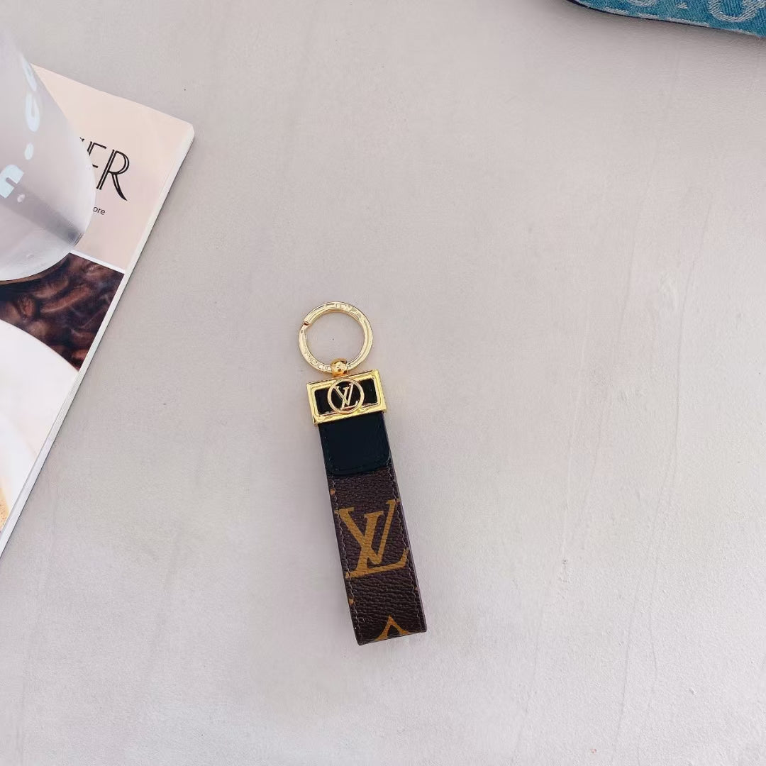 Louis Vuitton Leather Key Chain theroxymob