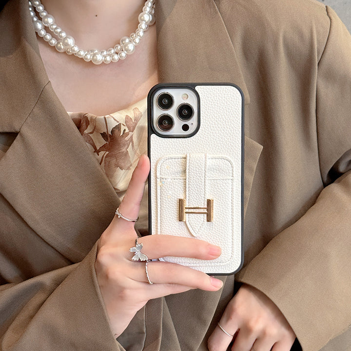 Luxury Leather iPhone Case Roxy New 2
