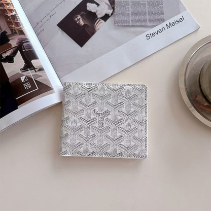 Goyard Victoire Wallet: Classic Goyardine Canvas Bi-Fold