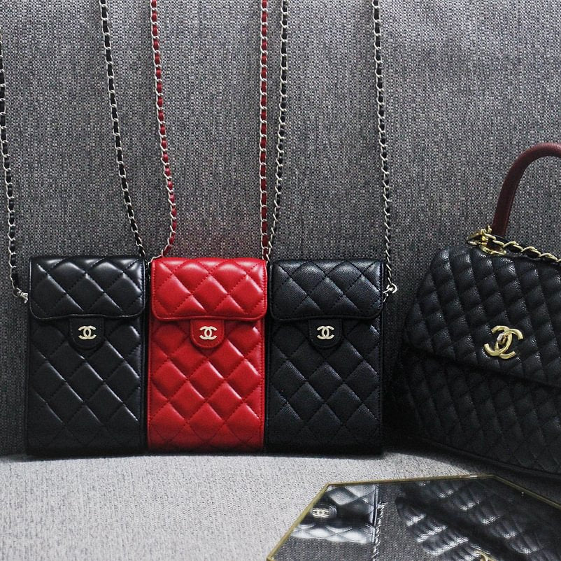 Luxury Genuine Leather Crossbody Phone Bag Elegant Tote Bag