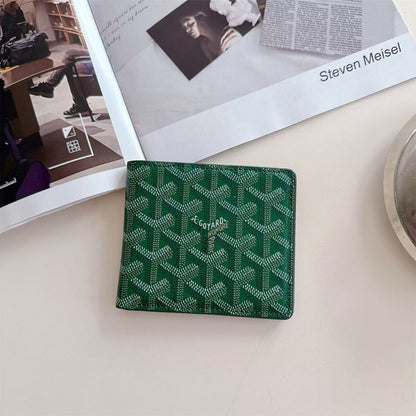 Goyard Victoire Wallet: Classic Goyardine Canvas Bi-Fold