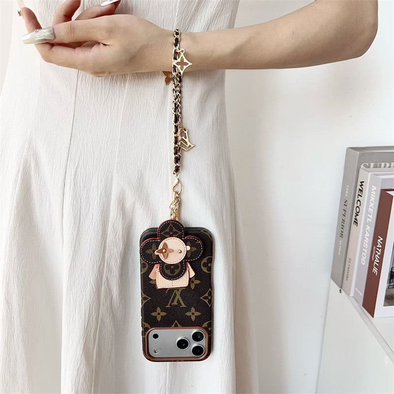Louis Vuitton Case with Strap For iPhone 13-18 Pro & Pro Max