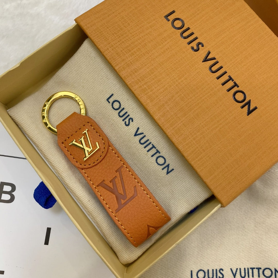 Louis Vuitton Leather Key Chain theroxymob