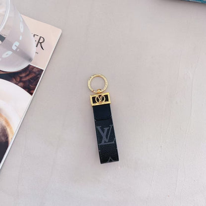 Louis Vuitton Leather Key Chain theroxymob