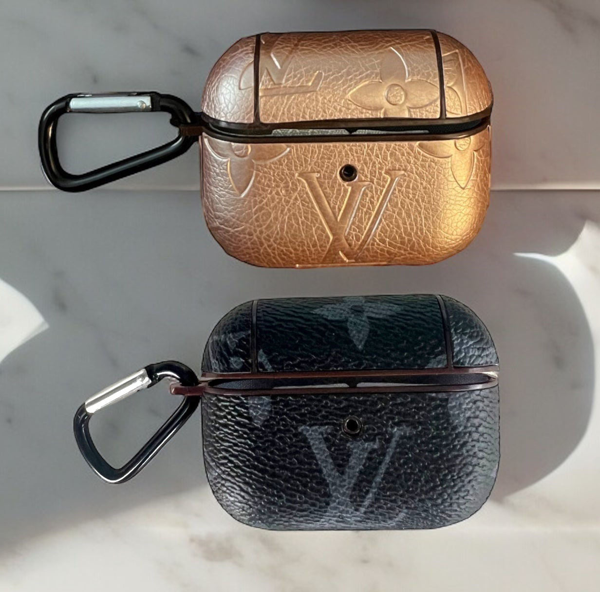 LARGE MONOGRAM AIRPOD PRO CASE for iPhone