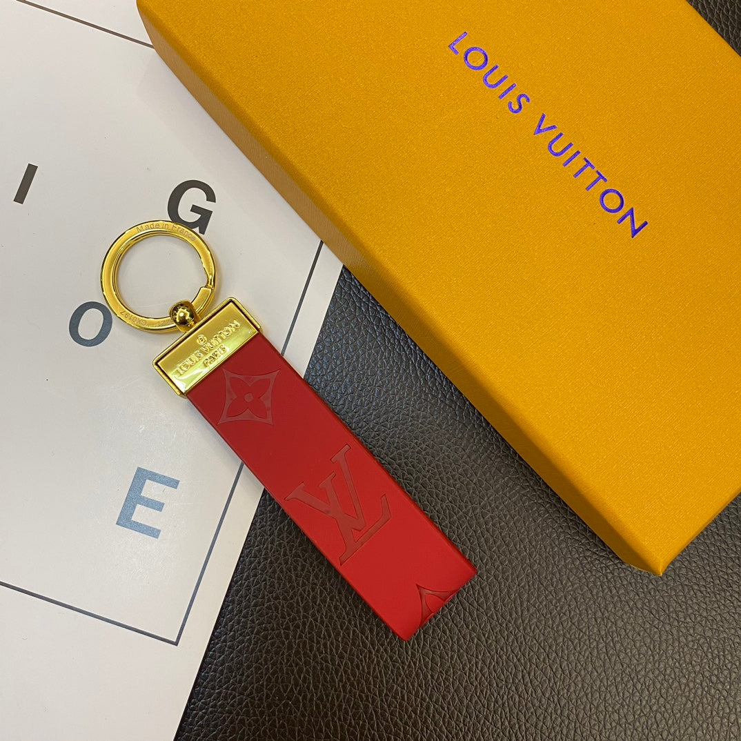 Louis Vuitton Leather Key Chain theroxymob