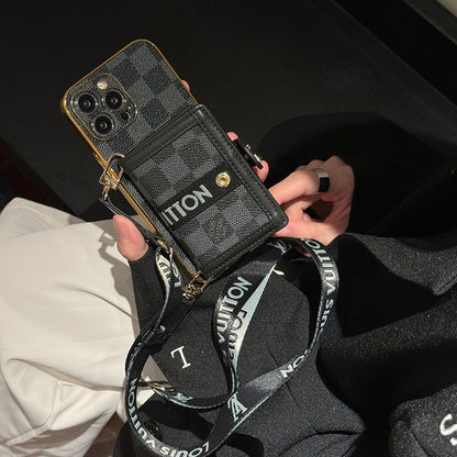 CASE WITH CHAIN FOR IPHONE 16 15 14