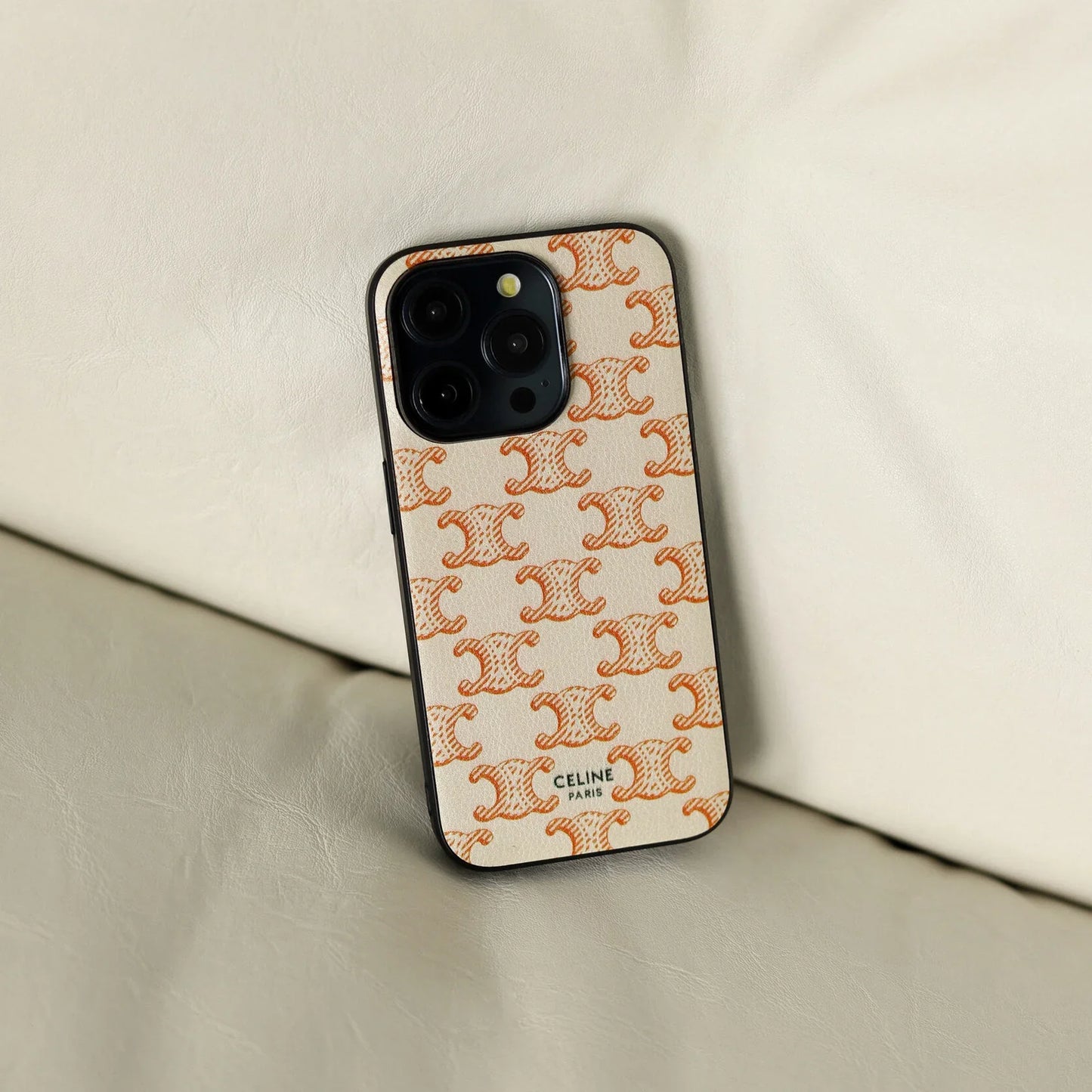 STRONG CELINE IPHONE CASE CLASSIC BEIGE
