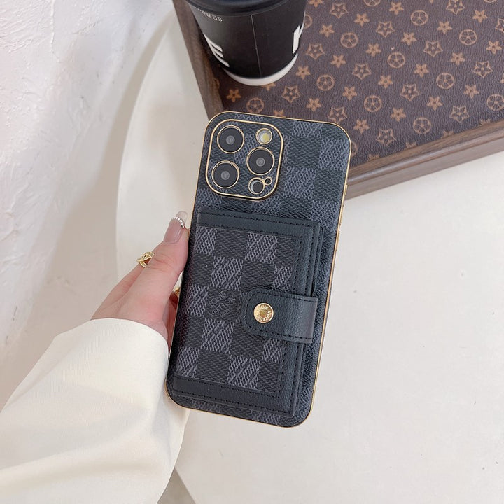 Classic Color Card Bag Apple iPhone Case