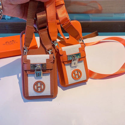 Hermes Luxury Leather Phone Case For iPhone 17-12