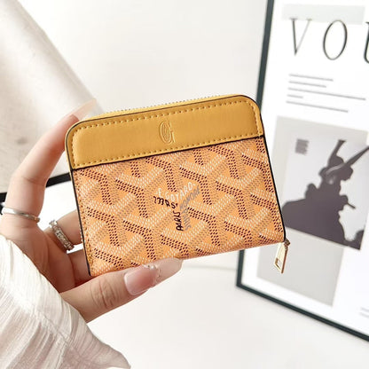 GYD Luxurious Multi-Slot Compact Zip Wallet
