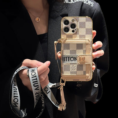 CASE WITH CHAIN FOR IPHONE 16 15 14