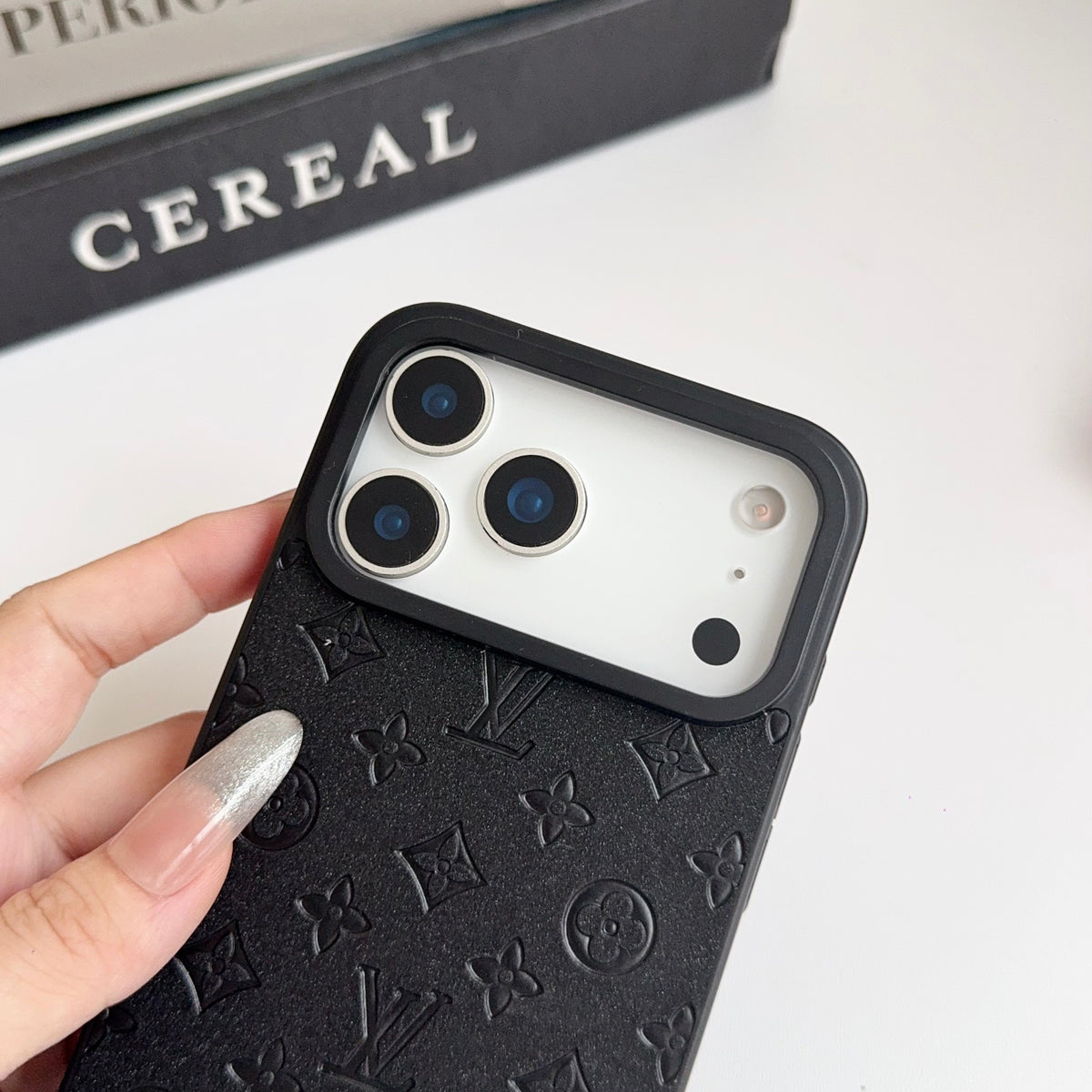 Luxury LV Leather Phone Case For iPhone 12-18 Pro & Pro Max
