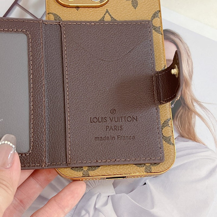 Classic Color Card Bag Apple iPhone Case