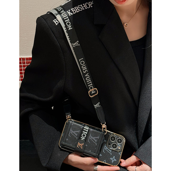 CASE WITH CHAIN FOR IPHONE 16 15 14