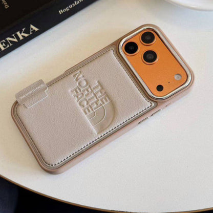 Luxury Leather Phone Case for iPhone | Embroidered Fashion Style Cover