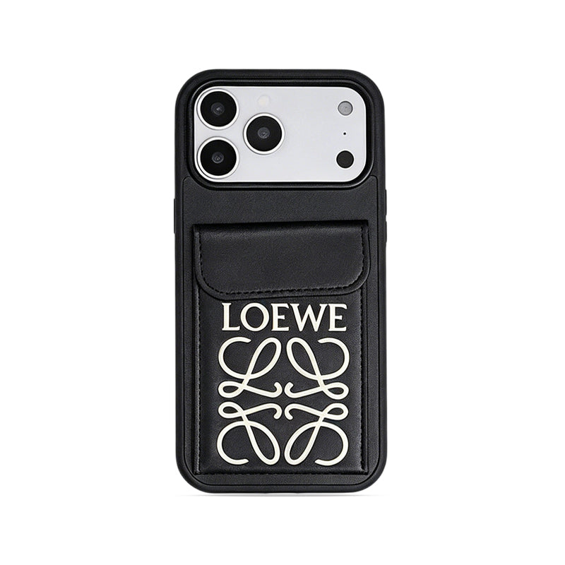 Premium iPhone LE Case with Black Shoulder Strap For Iphone 12-17