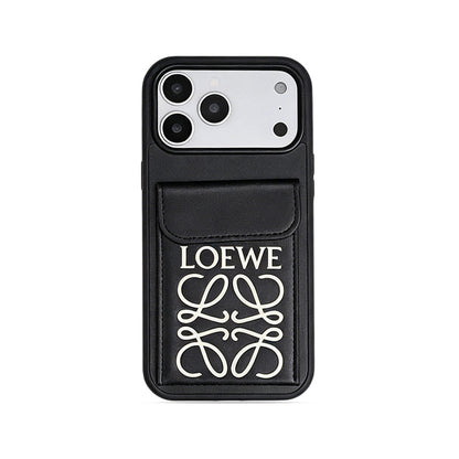 Premium iPhone LE Case with Black Shoulder Strap For Iphone 12-17