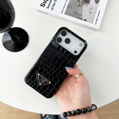 Elegant Prada Apple Phone Case For iPhone 13-18 Pro & Pro Max