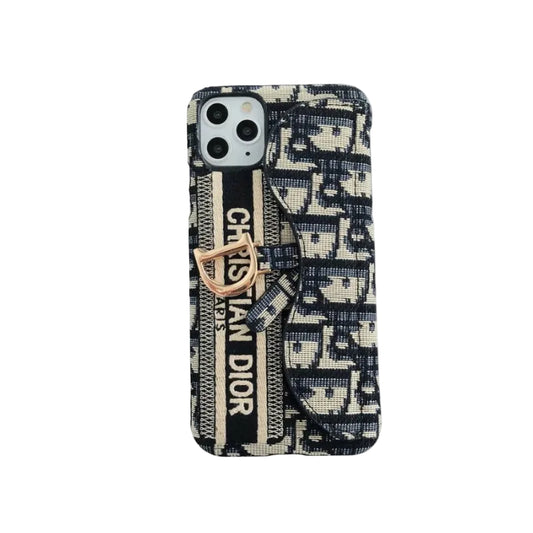 Classic Luxury iPhone Case with Card Holder