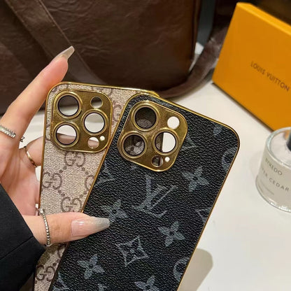 NEW DESIGN SOFT LUXURY IPHONE CASE WITH GOLDEN BORDER Roxy New 2