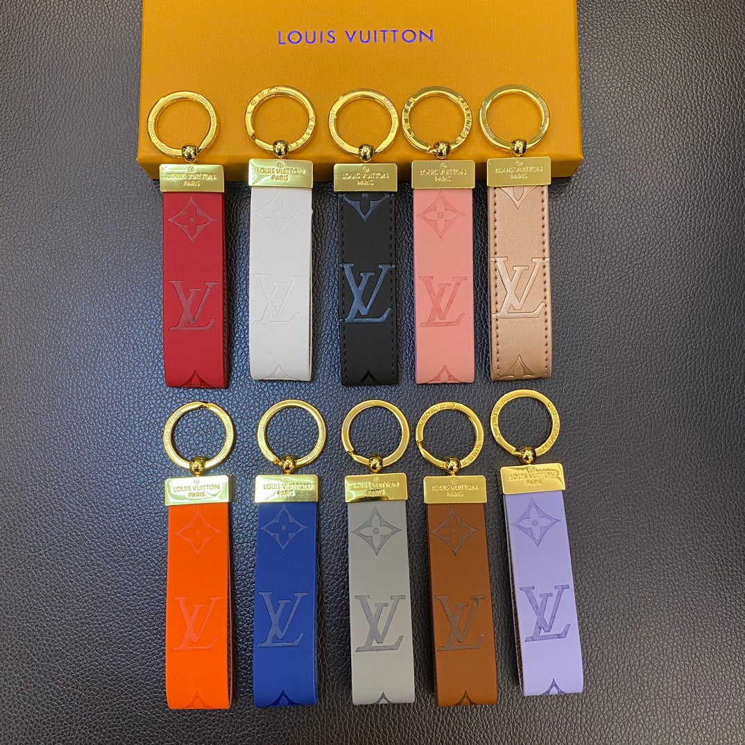 Louis Vuitton Leather Key Chain theroxymob