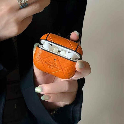 HRM Quilted Leather Case with Matching AirPods Case