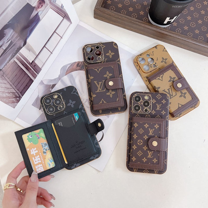 Classic Color Card Bag Apple iPhone Case