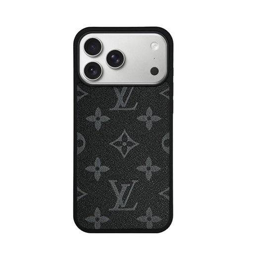 Luxury Designer Leather  Case For iPhone 17 / 16 / 15 / 14