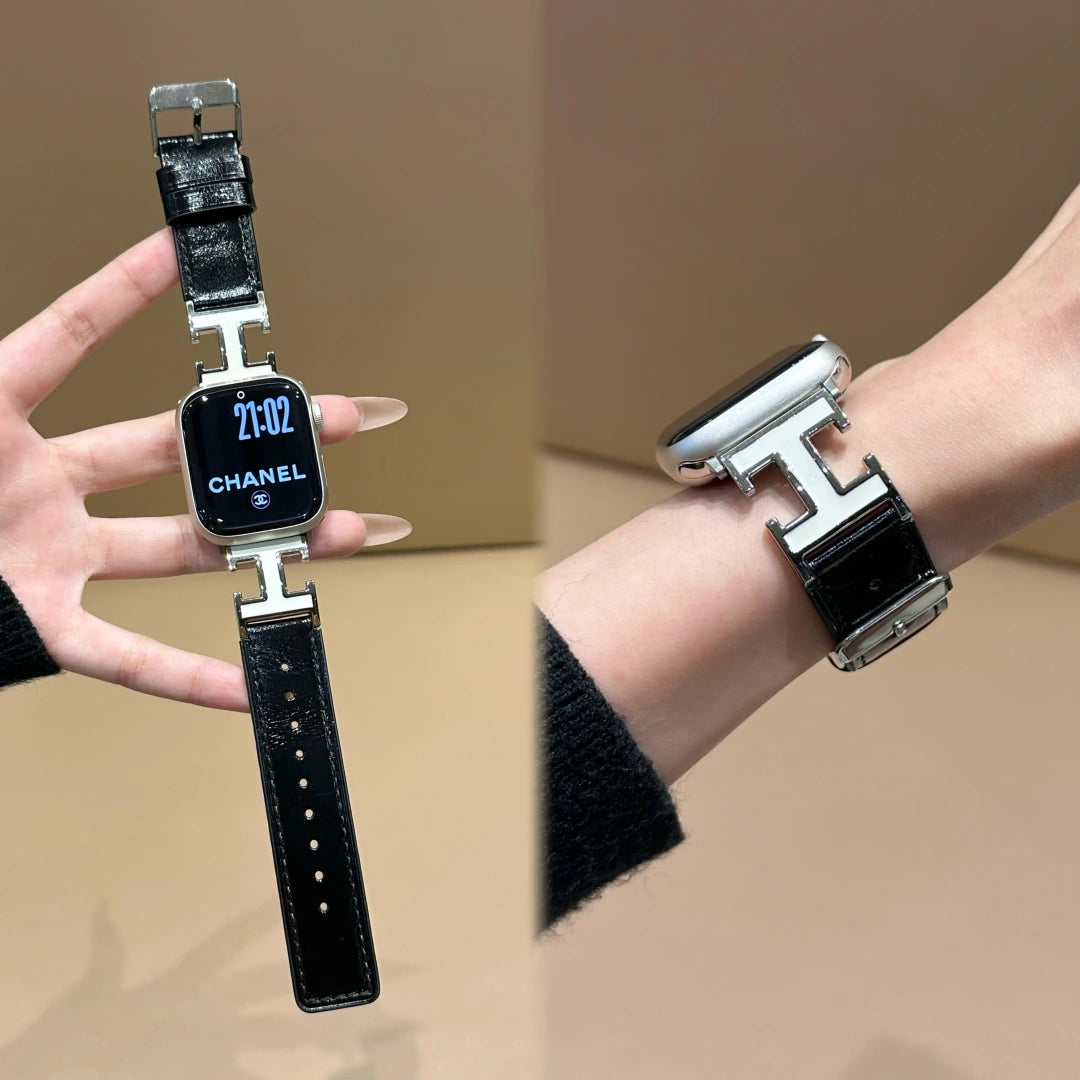 D-H Calf Leather Strap Roxy New 2